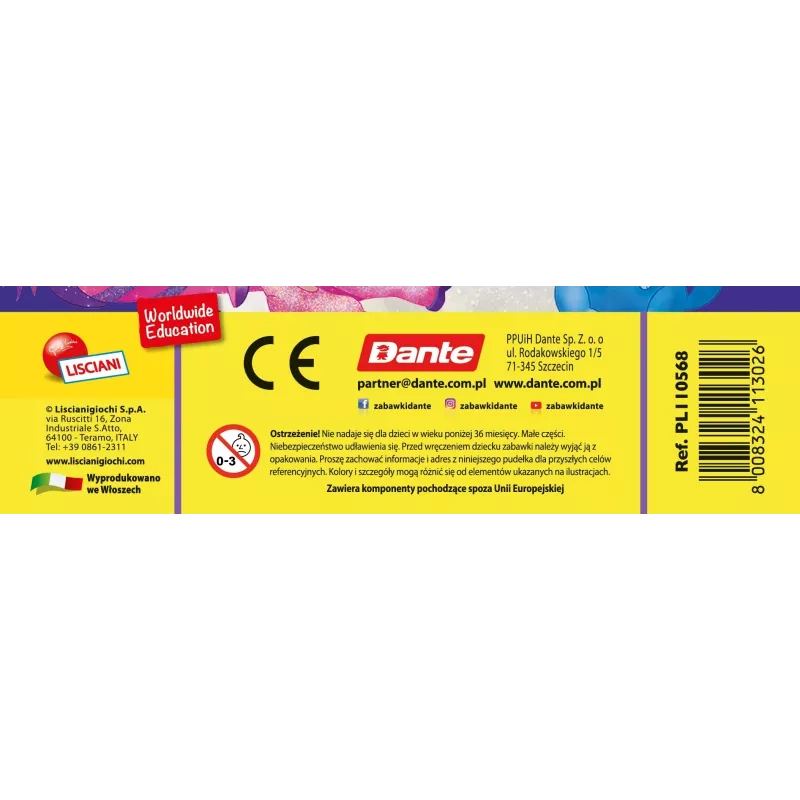 Markerikomplekt Liscianigiochi Moon Academy — Moon-markerikomplekt (304-PL110568)