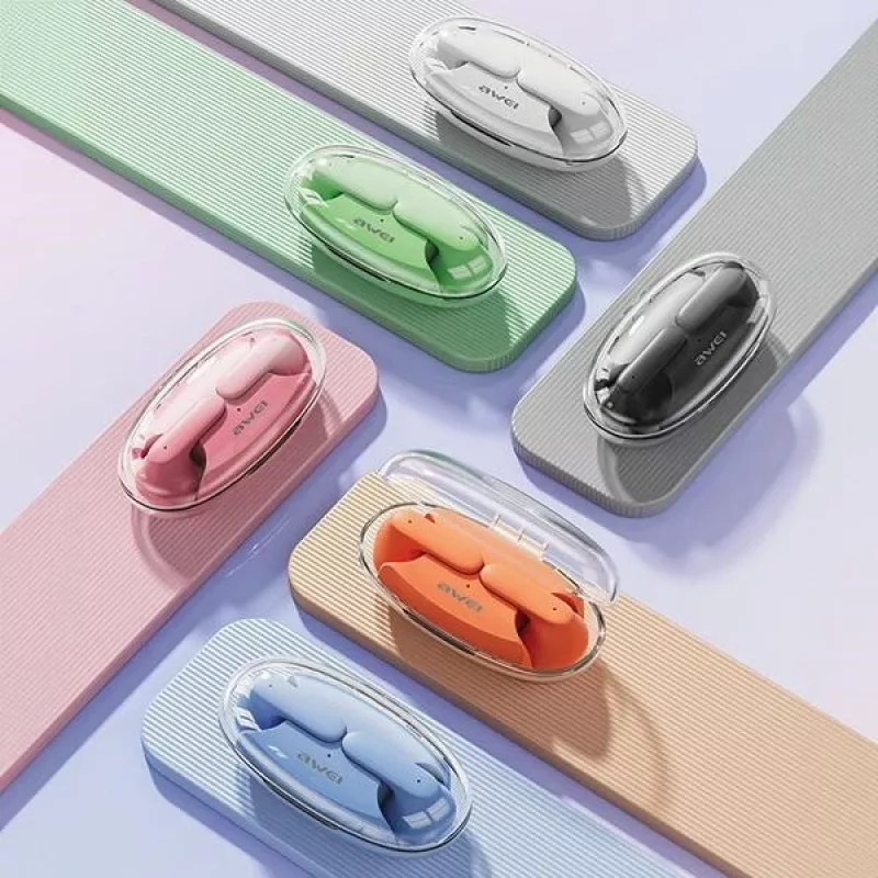 Kõrvaklapid Awei T85 Bluetooth 5.3 ENC TWS Sinine