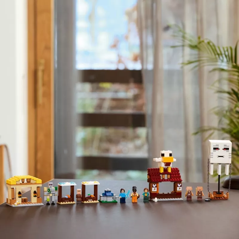 LEGO MINECRAFT 21273 Ghasti õhupalliküla rünnak