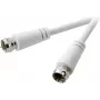 SpeaKa Professional SP-7869980 Koaksiaalkaabel 10 m F Valge (SP-7869980)