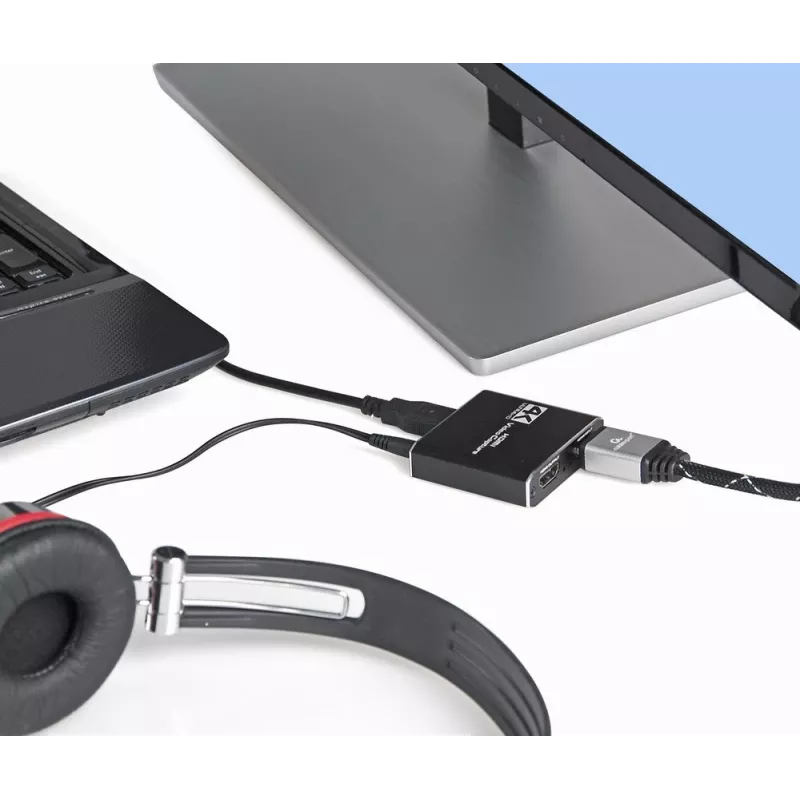 Gembird UHG-4K2-01 USB-graafikaadapter must