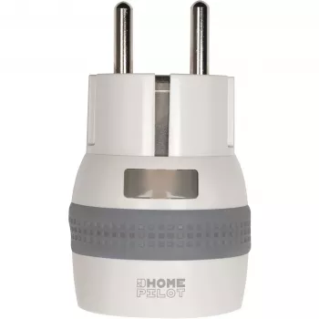 HOMEPILOT 11301001 valge nutipistikupesa adapter — Wi‑Fi kauglüliti koduseadmetele