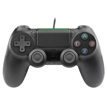 Juhtmega mängupult TRACER SHOGUN PRO Must — 16 nuppu, analoog/digitaalne, 1,5 m kaabel, vibratsioon, PC/PS4/PS3