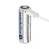 Aku 18500 3,7V Li-ion 2100MAH koos USB-C-ga