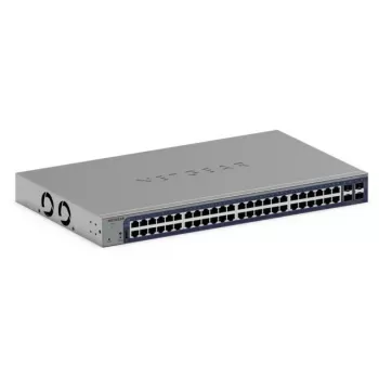 Managed Gigabit PoE Switch NETGEAR GS752TXUP — 48× Gigabit RJ-45, 10G tugi, 1U riiul, 176 Gbit/s kommutatsioonivõimsus