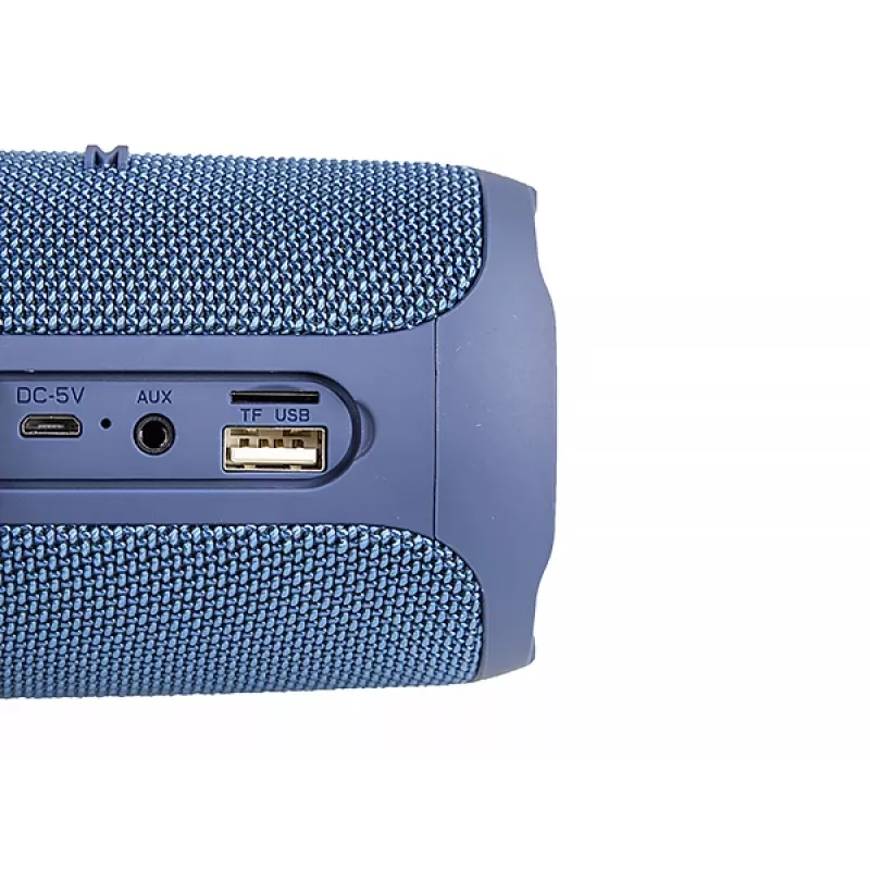 Kaaskantav kõlar MANTA SPK130GO BT — Bluetooth 5.0, TWS, FM, 10W RMS, taaslaetav (must, 8×8×19 cm)