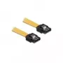 SATA-kaabel DeLOCK 82481 0.7m kollane