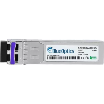 Võrgusaatja moodul BlueOptics 1442040G1-BO — fiiberoptiline cSFP, 1250 Mbit/s, hõbedane