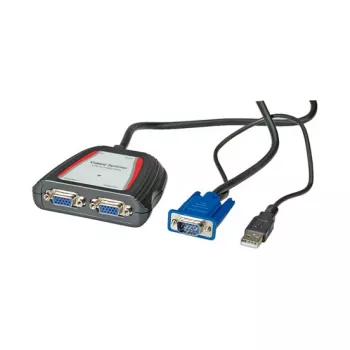 Kaasaskantav VGA videopjagur, 2x, 250MHz, VGA, 2x VGA, hall, 250 MHz, 0.65 m, 1920 x 1440