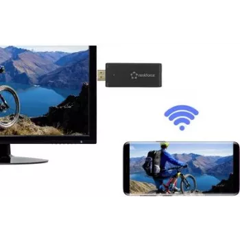 Renkforce renkCast 3 - Full HD - 1920 x 1080 pikslit - 1080p - H.264,H.265 - HDMI - Wi-Fi 5 (802.11ac) (RF-3386052)