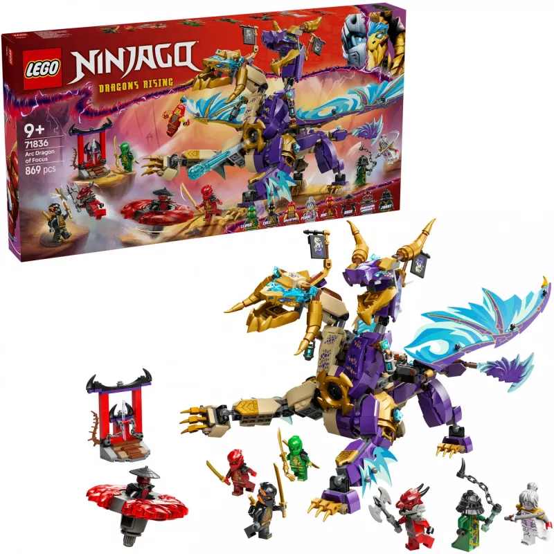 LEGO NINJAGO 71836 Kaare draakon Fookusest
