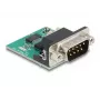 DeLOCK 90781 Jadamuundur Repiiter Isolaator USB 2.0 RS-232 Must Roheline