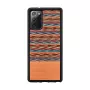 Nutitelefoni ümbris man and wood Samsung Galaxy Note 20-le — pruun ruuduline, must sisemus