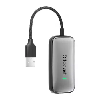 Juhtmevaba adapter Ottocast Play2Video CA515-T CarPlay ja Android Auto jaoks