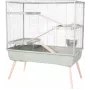 Küülikupuur ZOLUX Neolife 100 XL roheline — metall/plast, 990×540×1140 mm, 15 mm varda vahe, küülikutele 10–15,9 kg