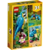 LEGO ehituskomplekt Eksootiline Papagoi 31136 — Creator vitriinmudel, 253 tükki, 220×120×110 mm