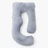 Momcozy PP101 U-kujuline raseduspadi, tumehall samet