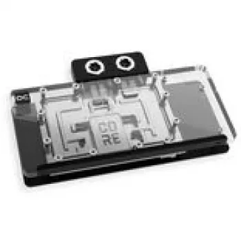 Graafikakaart Alphacool Core RX 9070 XT Taichi Transparent Chrome tagapaneeliga