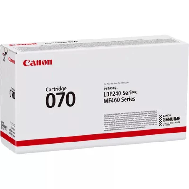 Canon 070 toonerikassett 1 tk Originaal Must