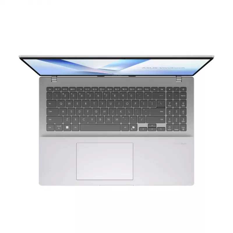 Sülearvuti ASUS Vivobook 16 M1607GA-MB003W Ryzen AI 7 445 16,0 tolli WUXGA IPS-tase 60Hz 300 niti 16GB DDR5 512GB SSD Radeon Wi‑Fi+BT 1080p kaamera 42Wh Windows 11