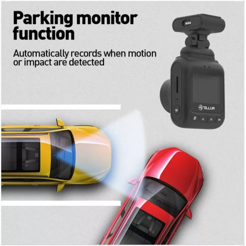 Dashcam Tellur Dash Patrol DC1 FullHD 1080P must