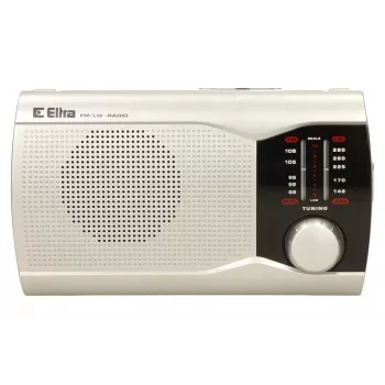 Kaasaskantav Eltra EWA Silver raadio — AM/FM vastuvõtja, akutoitel