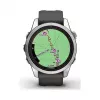 Garmin fēnix 7S Pro 3.05 cm (1.2) MIP 42 mm Digitaalne 240 x 240 pikslit Puutetundlik Hõbedane Wi-Fi GPS (satelliit)