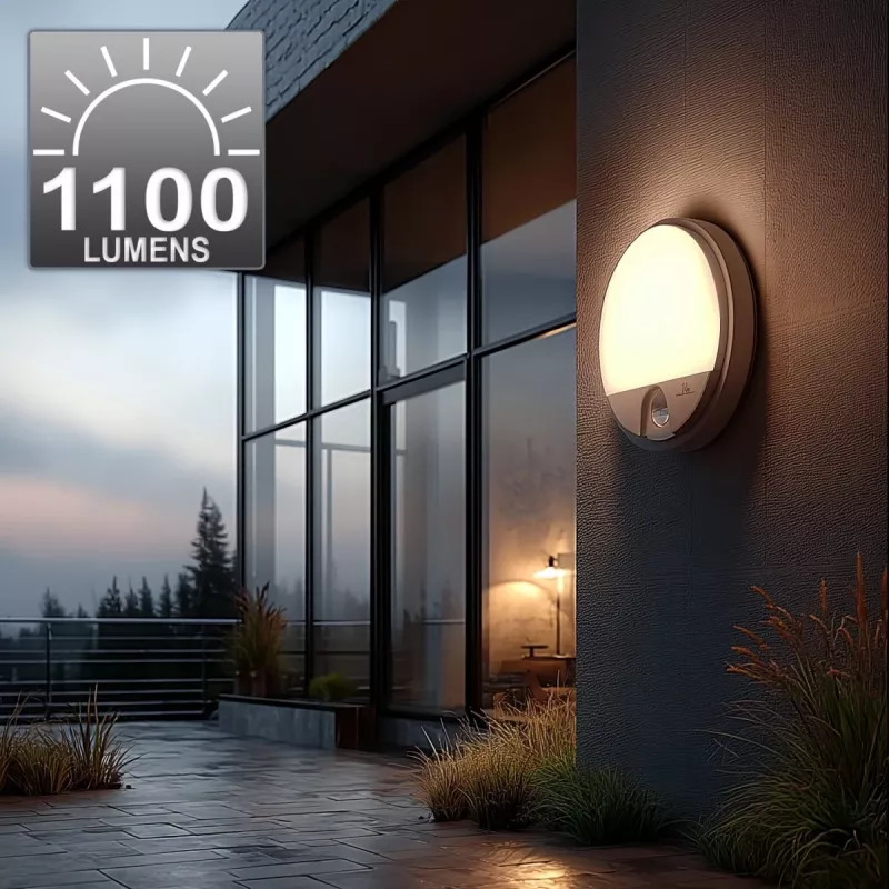 LED-lamp MACLEAN MCE291W IR-liikumisanduriga, 10W, 3000K