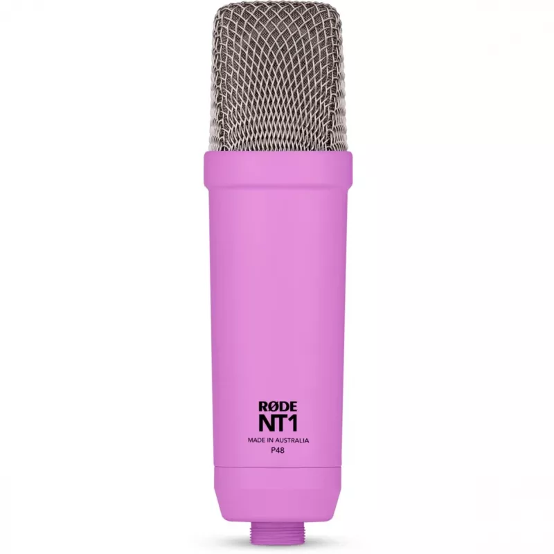 NT1 Signature +XLR-kaabel + lauaarvuti stuudiovars, mikrofon lilla, komplekt