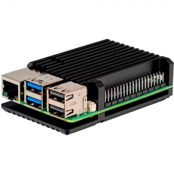 Joy-IT ARMOR Case BLOCK SBC-korpus, sobib Raspberry Pi arenduskomplektidele (RB-AlucaseP5-07)