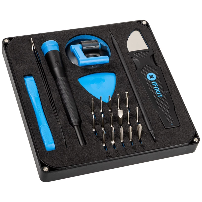 iFixit Essential Electronics Toolkit + kokkupandav antistaatiline matt