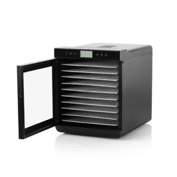 ETA | Puuviljakuivati | Vital Air II ETA230290000 | Võimsus 650 W | Kandikute arv 10 | Temperatuuri reguleerimine | Sisseehitatud taimer | Must