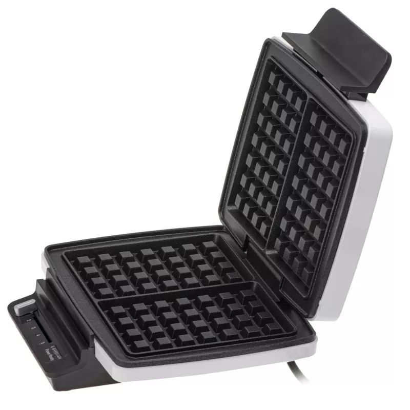 Vahvlimasin Adler AD 3085 — 1200 W, 2 ristkülikukujulist vahvlit 9×13 cm, reguleeritav temperatuur, mittenakkuvad plaadid