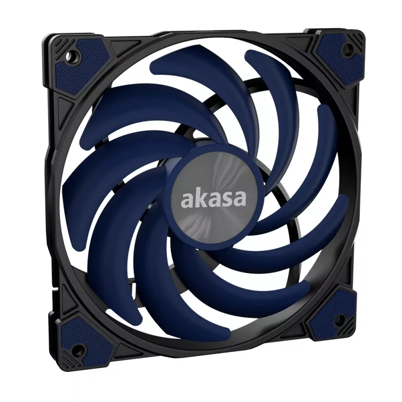 Ventilaator Akasa Alucia XS12 120mm Must Sinine 700-2000 RPM HDB