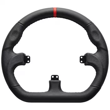 Asetek SimSports GT Rim - Closed D, nahk - must