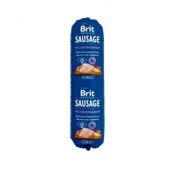 Märg koeratoit Brit Premium kana ja küülik 800 g