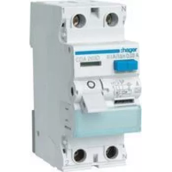Rikkevoolukaitse 2pool. 63A/30mA 6kA CDA263D (CDA263D)