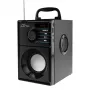 Juhtmevaba kõlar MEDIA-TECH MT3179, 20W (RMS 15W), Bluetooth 5.1, FM, MicroSD, USB, AUX, Li-Ion, 6 h, puitkere