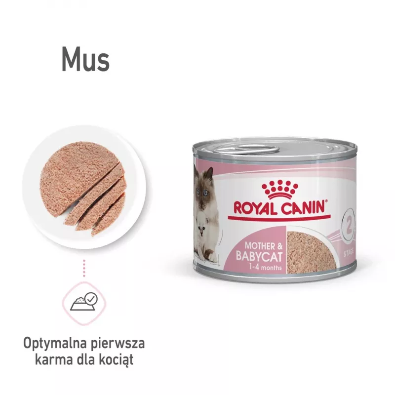 Royal Canin BABYCAT INSTINCTIVE - Märg kassitoit - 195 g