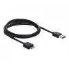 USB-jaotur DeLOCK 64088 läbipaistev USB 3.2 Gen 1 Micro-B