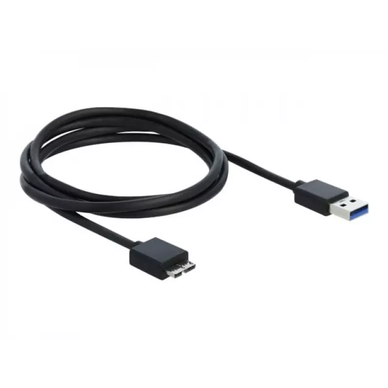 USB-jaotur DeLOCK 64088 läbipaistev USB 3.2 Gen 1 Micro-B