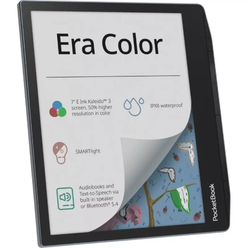 PocketBook Era Color Stormy Sea e-luger 17,8 cm (7 inch) 32 GB WLAN Bluetooth