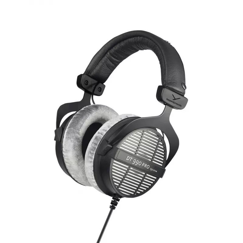 Stuudiokõrvaklapid Beyerdynamic DT 990 PRO 250 Ω — suletud, ümberkõrva, juhtmega, 3 m kaabel, 96 dB, 5–35 kHz