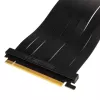 PHANTEKS PCIe x16 Riser Ribbon kaabel, 90 kraadi, 22 cm – must