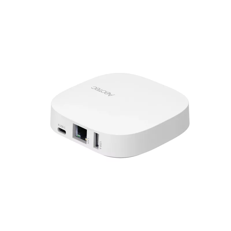 AEOTEC Smart Home Hub 2 – töötab SmartThings Hubina, EL, Z-Wave, Zigbee 3.0, WiFi | GP-AEOHUBV4EU | Valge