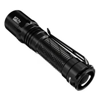 Käeshoitav taskulamp Nitecore MT2C Pro, kompaktne alumiiniumist LED, USB-laetav, 50 lm min, veekindel 2 m, põrutuskindel, 117,5 mm, 64 g, must