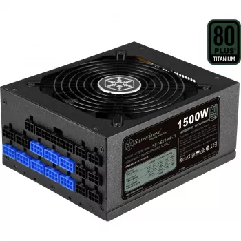 Silverstone SST-ST1500-TI v1.1 toiteplokk 80 PLUS Titanium, modulaarne - 1500 W (SST-ST1500-TI v1.1)
