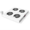 ROLINE 19-tolline jahutusventilaatori seade, 4 ventilaatorit, hall, mudel 26.21.0077