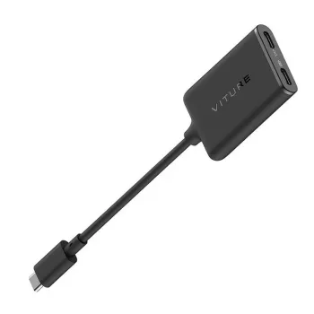 Laadimisadapter Viture USB-C XR Pro iPhone'ile One-XRiP-Adp-Blk 20W toiteedastus