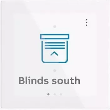 RoomTouch 4 ruumi juhtpaneel, busch jaeger — mudel BJ RT/U12.86.11-811, sisaldab siinikopplerit